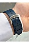 Automatic Navy Blue Color Steel Case Men's Wristwatch 3954Amr - 5