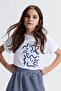 Girl's T-Shirt 8-14 Years 31331 - 2