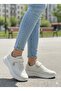 0621 Sea Comfortable Lightweight Rubber Laced Velcro Thick Sole Women's Sports Shoes