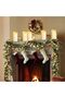 Ivory LED Pillar Candle, Flameless Flickering Flame, Battery Operated for Home Decor, 1pc -7.5x15cm - 8