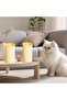 Ivory LED Pillar Candle, Flameless Flickering Flame, Battery Operated for Home Decor, 6pc -7.5x15cm - 4