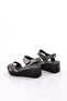 2100-154-22Y Women's Cross Strap Ankle Velcro Sandals - 3