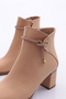 407-190-22K Heeled Chain Short Boots - 4