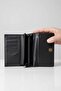 Women's Faux Leather Wallet - Multi-Compartment Card Holder and Coin Compartment - Stylish Design - 5