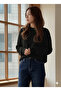 Knitwear Btk Women's Low Sleeve Oversized Mold Crew Neck Sweater - 2