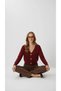 Women's Star Button Detailed Knitwear Cardigan - 5