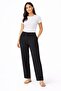 Women’s Soft Crepe Straight Leg Trouser | Elastic Waist | Breathable & Comfortable |