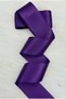 6 cm Purple Double-Sided Satin Ribbon 10 Meters, Dowry Engagement Jewelry Special Day Gift Decoration - 6