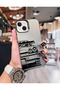 iPhone 15/14 Compatible Car Print Pattern Quality Luxury Phone Case Mk01A