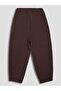 Lcw Everyday Brown Carrot Cut Women's Pleated Pants - 2