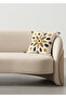 Renli Damla Punch Embroidered Tasseled Decorative Throw Pillow Cover Cotton 42X42 cm - 8