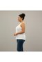 Women's Thick Strapped Beige Lycra Tank Top - Oversized Size - Set of 3 - 4