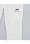 Solid Cargo Pants With Drawstring Waist - 3