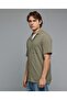Textured Shirt With Revere Collar And Short Sleeves - 4
