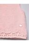 Girl's Pink Lace Trim Top And Skirt Set - 4