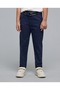 Solid Regular Fit Pants With Button Closure