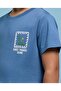 Graphic Print T-Shirt With Crew Neck And Short Sleeves - 6