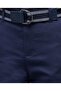 Solid Regular Fit Pants With Button Closure - 6