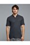 Textured Polo T-Shirt With Short Sleeves - 2