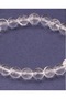 Certified Crystal Quartz Natural Stone Bracelet 8 mm Round Cut - 2