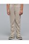 Solid Regular Fit Pants With Button Closure
