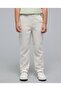 Solid Regular Fit Pants With Button Closure