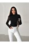Women's Shoulder Gathered Stone Detailed Blouse - 5