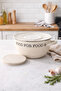 24 cm Enamel Mixing Bowl with Grater Storage Container - 2