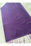 Purple Tassel Light and Soft Shawl 75 X 180 cm - 2