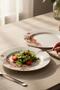 6-Piece Porcelain Serving Plate Cake Plate 25.5cm Floral Model