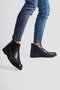 Men's Genuine Leather Chelsea Boots Brogue Detailed Arthur Black - 5