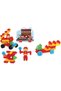 Fire Brigade Block Set 55 Pieces + Educational Toy + Motor Skills + Ages 3+ + Professional - 3