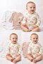 Baby Romper Bodysuit – 100% Cotton, Skin-Friendly, 0-1 / 0-3 / 3-6 / 6-9 / 9-12 Months