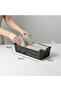 4-Piece Modular Cutlery Holder Set - Kitchen Organizer Drawer Insert Organizer Knife Holder Ladle Holder Black - 3