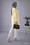 Yellow Crew Neck Oversized Knitwear Tunic - 4