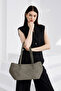 Veneta Suede Shopper Shoulder Bag Mink - 2