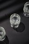 Set of 6 Crystal Cut Coffee Side Glasses - 5