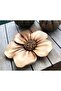 15cm Large Rose Flower Silicone Mold K-1141B, Stone Powder Soap Plaster Candle Polyester Mold - 7