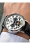 Automatic Black-White Color Steel Case Men's Wristwatch G11615Mr - 3
