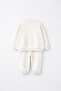 KPOP Demon Hunters Huntrix Rumi Mira Printed Oversized Unbrushed Girls' Sweatshirt and Pants Set - 3