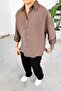 Brown Soft Premium Oversize Shirt
