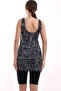Women's Swimsuit with Leggings and Dress Two-Piece with Attached Chest Pad in the Underwear Available - 5