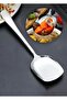 2Pcs Practical 21cm Stainless Steel Luxury Serving Salad Spoon Spatula-Steel Food Serving Spoon - 2