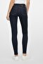 Women Skinny Fit Solid Stretchable Jeans, Navy Blue - 3
