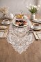 Oval Lace Table Runner – 37X110 cm |   Stylish and Decorative Living Room & Dining Table Runner - 2