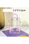 Oyuncakstore Mini Suitcase Suitcase Expandable Multi-Purpose Storage Box 8X5X4 cm Pink 1 Piece Imported - 5