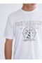 Nevavm Oval Collar Printed Combed Cotton Men's T-Shirt - 4