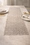 Lace Table Runner 113×37 cm – Light Cream Transparent Elegant Table Decor - 2