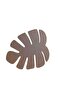 Mdf Leaf Shaped Coaster, Plate Base - Tableware Accessory - 2