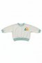 Children's Cotton Colorful Printed Oversized 2 Thread Sweatshirt - 2